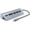SATECHI Type-C Aluminum USB 3.0 Hub & Card Reader Space Gray