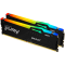 Kingston 128GB 5600MT/s DDR5 CL36 DIMM (Kit of 2) FURY Beast RGB