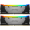 Kingston 128GB 3200MT/s DDR4 CL16 DIMM (Kit of 4) FURY Renegade RGB