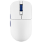 ROYAL KLUDGE M30 White Blue Gaming Mouse PAW 33111K