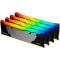 Kingston 32GB 3600MT/s DDR4 CL16 DIMM (Kit of 4) FURY Renegade RGB