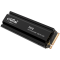 Crucial P310 2TB PCIe Gen4 2280 NVMe M.2 SSD with heatsink
