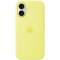 iPhone 17 Silicone Case with MagSafe - Neon Yellow,Model A3558