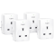 Mini Smart Wi-Fi Socket 2-PACK, Energy Monitoring, 100-240 V, Max Load 16 A, 50/...