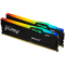 Kingston 16GB 5200MT/s DDR5 CL40 DIMM (Kit of 2) FURY Beast White RGB