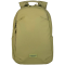 The Laser backpack for 15.6'' laptops and 16'' MacBooks, made from water-resistant resin-coated fabric obtained from recycled plastic, features a compact design and excellent pocket organization.