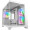 COUGAR FV150 Mini RGB PC Case, Mid tower, White