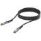 Ubiquiti UACC-DAC-QSFP28-3M QSFP28 direct attach cable with a 100 Gbps max data rate, Compatible with QSFP28 and QSFP+ interfaces