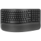 LOGITECH Wave Keys and Lift Combo - GRAPHITE - 2.4GHZ - Croatian layout