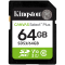 Kingston 64GB SDXC Canvas Select Plus Gen3 100MB/s C10 UHS-I U1 V10