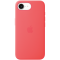 iPhone 17e Silicone Case with MagSafe - Bright Guava,Model A3646