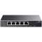 5-Port Gigabit Desktop Switch with 1-Port PoE++ In and 4-Port PoE+ Out 4× Gigab...