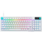 LOGITECH G316 X 98 Wired Gaming Keyboard - WHITE - US INT'L - USB - EMEA28i - 935 - TACTILE
