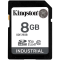 Kingston 8GB SDHC Industrial -40C to 85C C10 UHS-I U3 V30 A1 pSLC