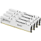 Kingston DRAM 64GB 5200MT/s DDR5 CL40 DIMM (Kit of 4) FURY Beast White XMP