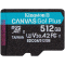 KINGSTON 512GB microSDXC Canvas Go Plus Gen4 200R A2 U3 Single Pack w/o ADP