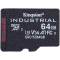 Kingston 64GB microSDXC Industrial C10 A1 pSLC Card Single Pack w/o Adapter