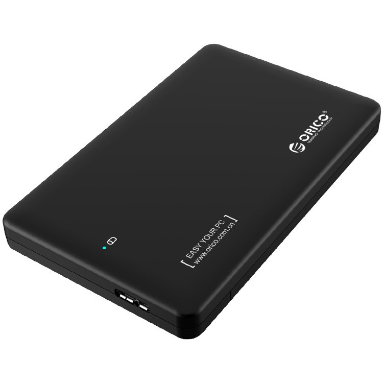 Orico 2599US3-BK External case USB3.0 2.5" HDD 9.5mm