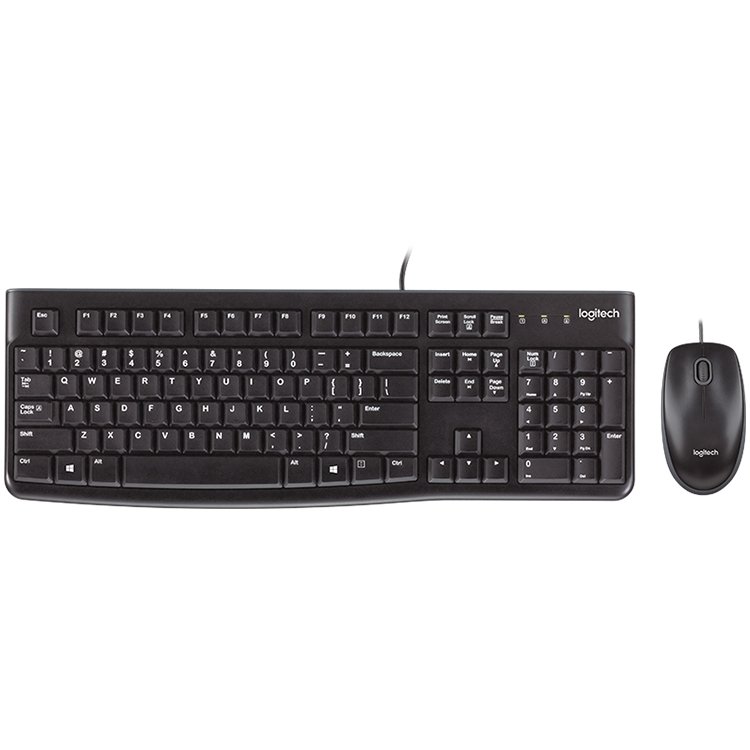 LOGITECH Corded Desktop MK120 - EER