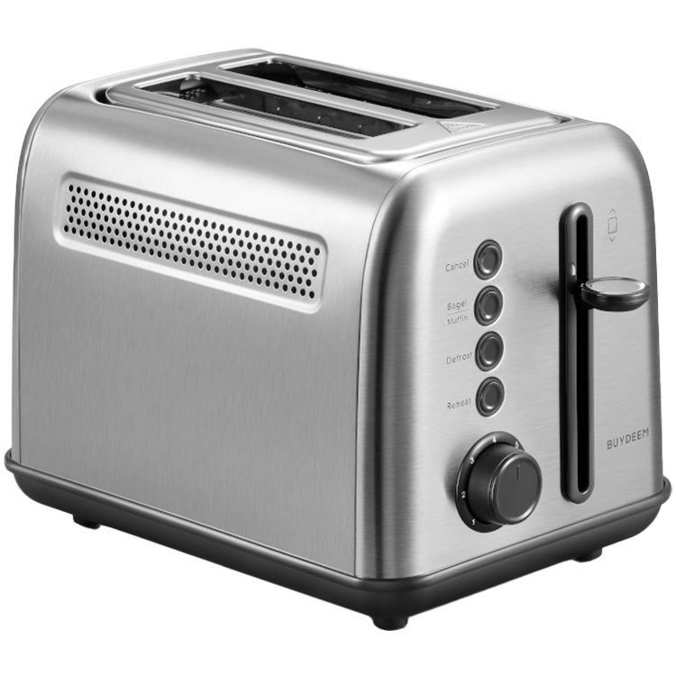 BUYDEEM 2-Slice Toaster, model DT620E, stainless steel finish, EU