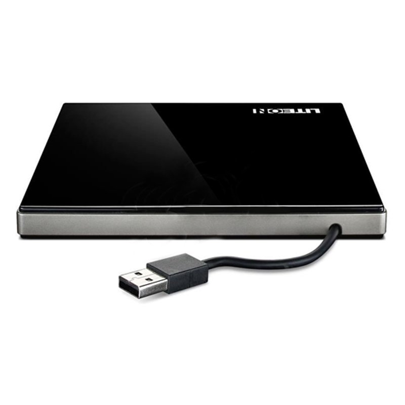 Ext DVD-RW 8x USB ultraslim Black - eksterni čitač