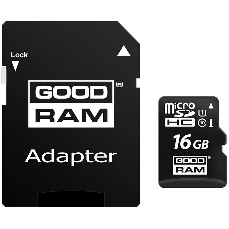 GOODRAM 128GB Micro SD card, Class 10, UHS-I, with adapter