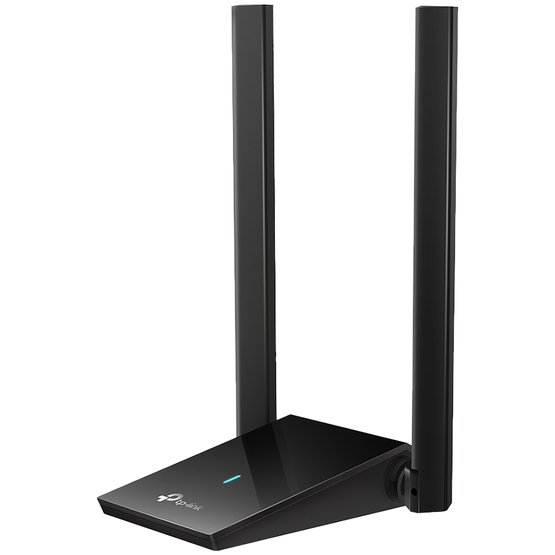 TP-Link Archer TX20U Plus AX1800 High Gain Dual Band Wi-Fi 6 USB Adapter, 1201 Mbps at 5 GHz + 574 Mbps at 2.4 GHz, 2× High Gain External Antennas ( Adjustable, Multi-Directional ), USB 3.0, 