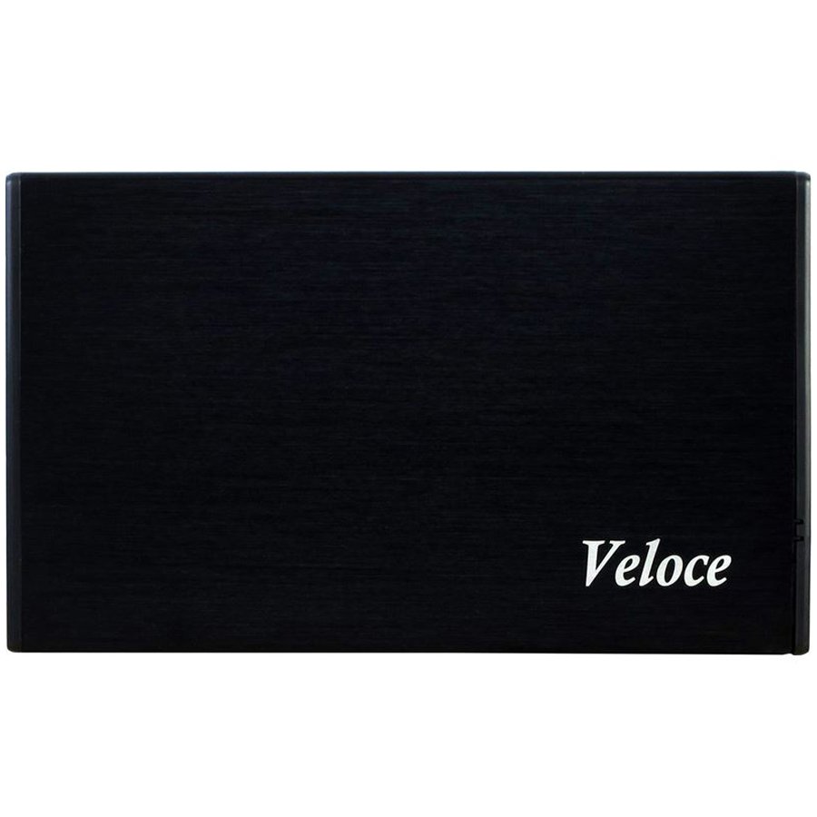 Drive Cabinet INTER-TECH Veloce GD-35612 (USB 3.0, support 3.5" SATA-II HDD, Aluminium, Black)