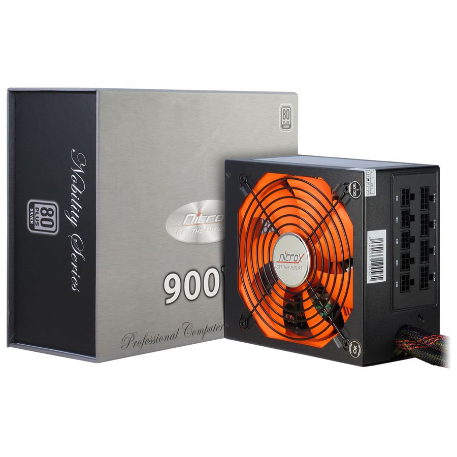 INTER-TECH PSU CobaNitrox Nobility CN-900 NS 85+ (82+ Efficiency)