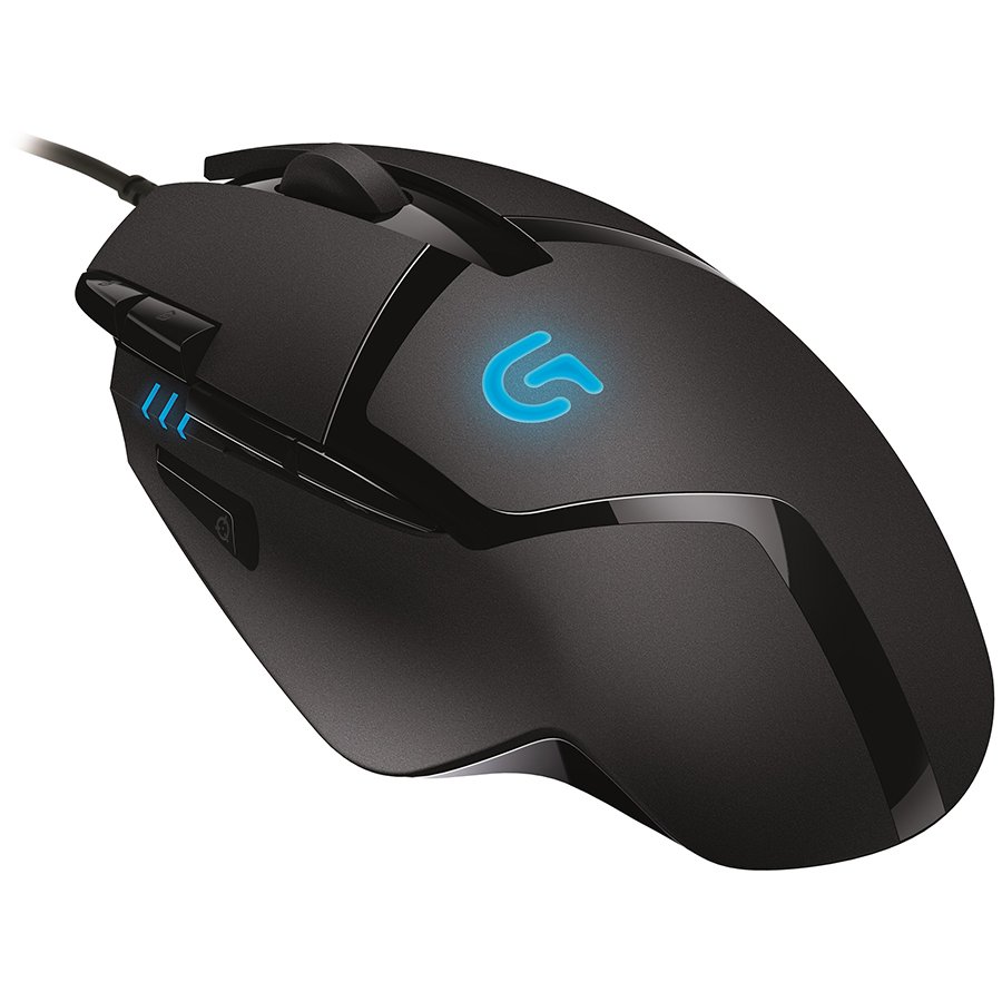 MOUSE USB OPTICAL G402/BLACK 910-004067 LOGITECH