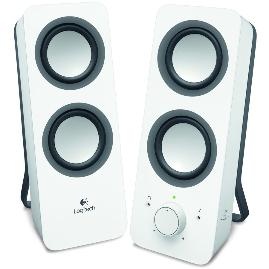 SPEAKER 2.0 Z200 WHITE/980-000811 LOGITECH
