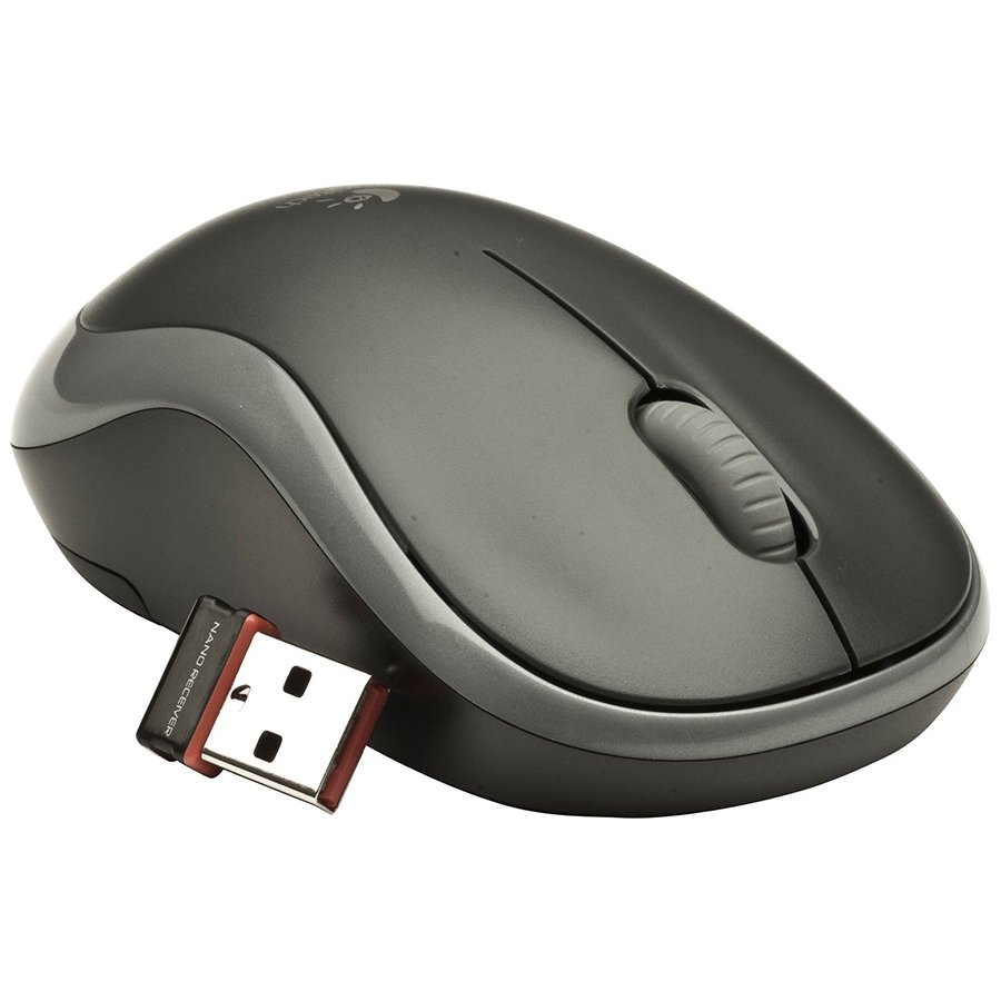 MOUSE USB OPTICAL WRL M185/SWIFT GREY 910-002235 LOGITECH