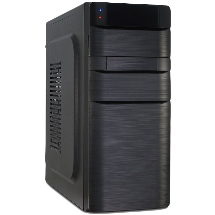 Chassis INTER-TECH K-11 (ATX, µATX, 2xUSB2.0, HD-Audio, 500w, Black)