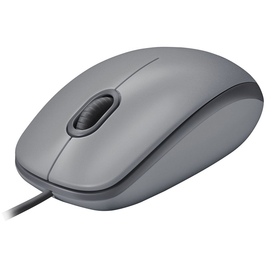 MOUSE USB OPTICAL M110 SILENT/MID GRAY 910-005490 LOGITECH