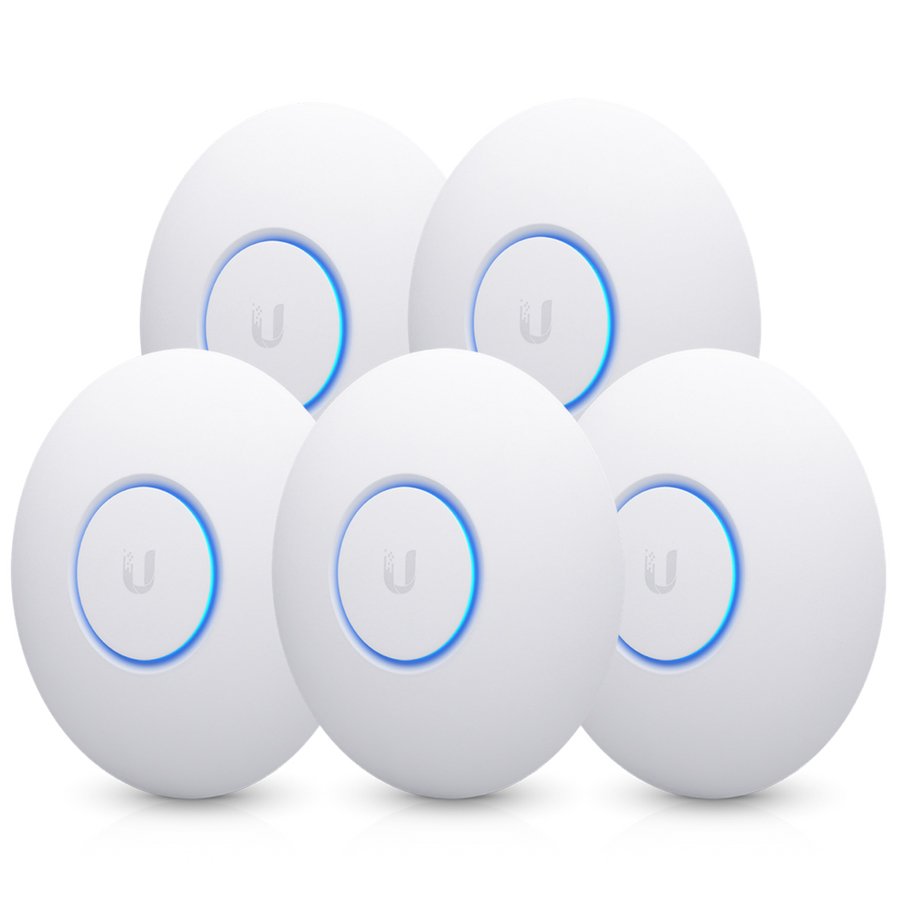 Ubiquiti 4x4 MU-MIMO 802.11ac Wave 2 Access Point – 5 pack (no POE)