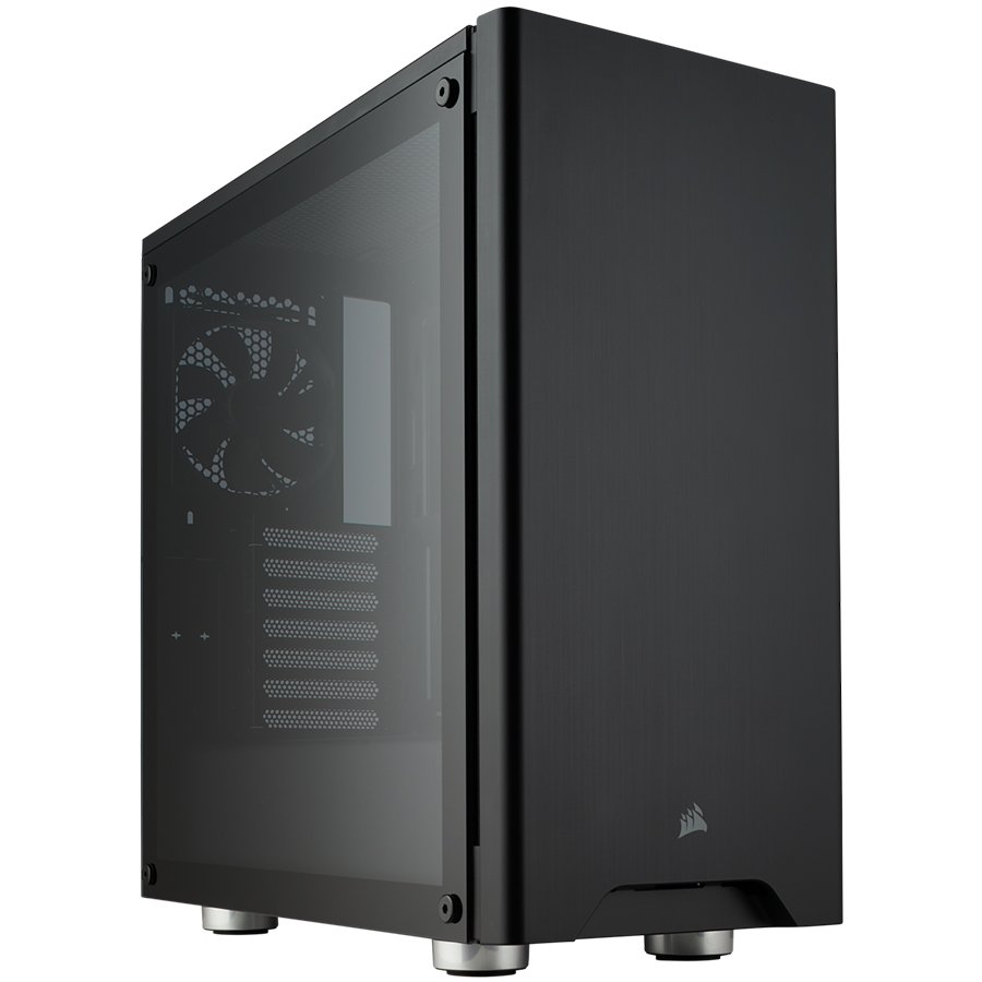 Corsair Carbide Series 275R Tempered Glass Mid-Tower Gaming Case, Black