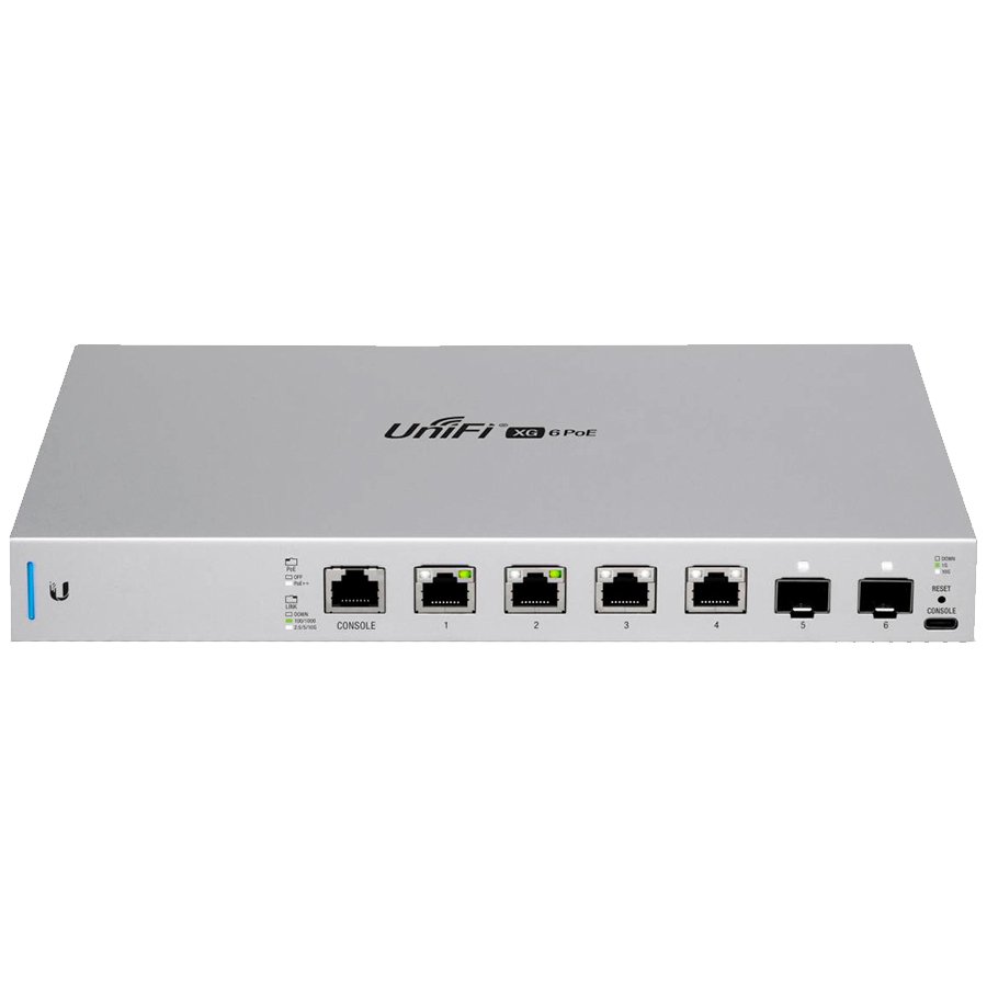 10Gigabit 6-Port 802.3bt UniFi Switch, EU