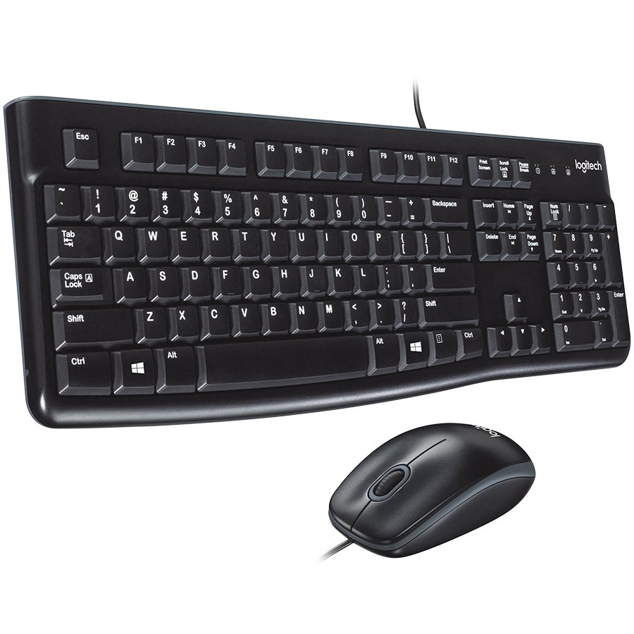 KEYBOARD +MOUSE COMBO MK120/BLACK 920-002562 LOGITECH