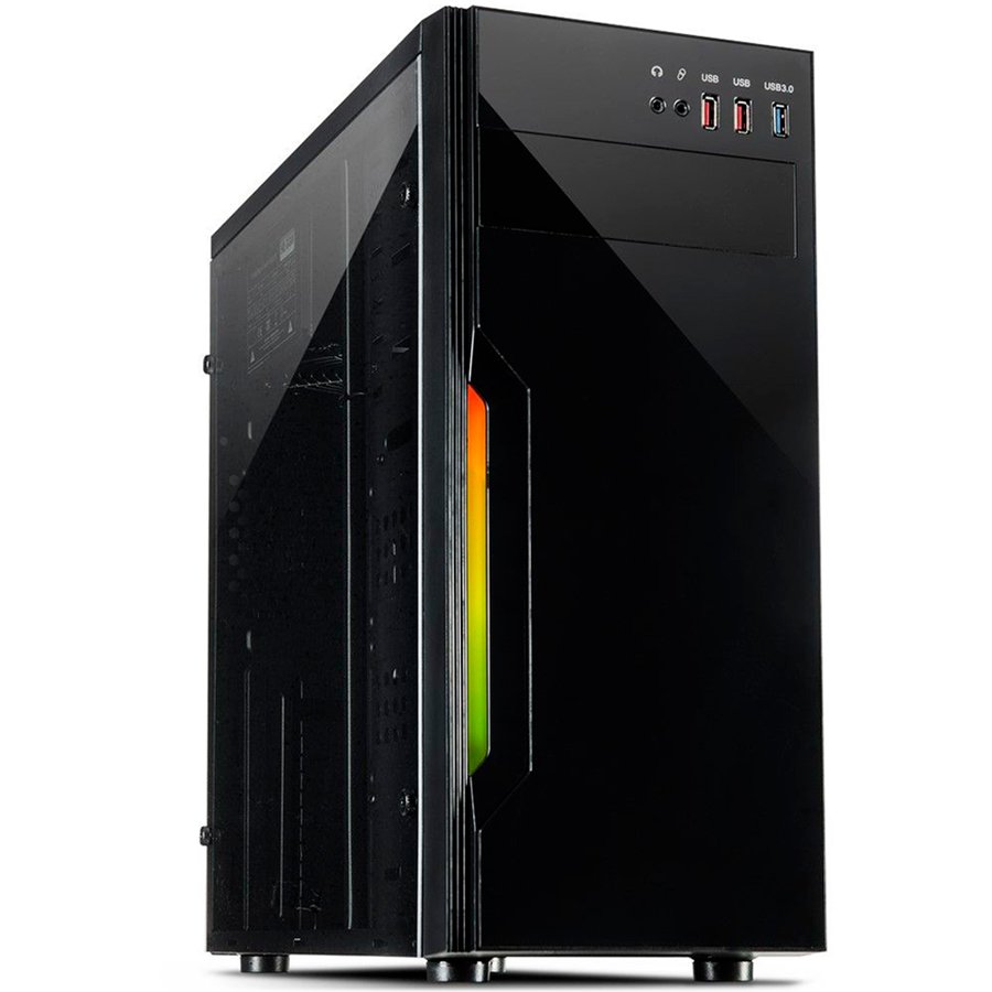 Carcasa Inter-Tech B-42 RGB neagra