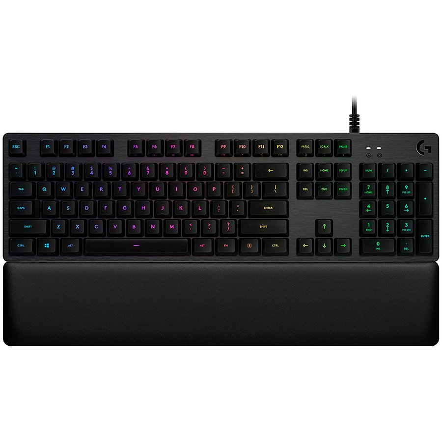 LOGITECH G513 CARBON LIGHTSYNC RGB Mechanical Gaming Keyboard with GX Red switches-CARBON- Croatian layout