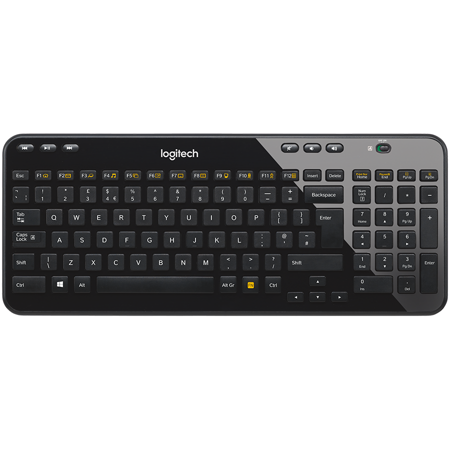 LOGITECH Wireless Keyboard K360 - PAN - 2.4GHZ - NORDIC - PAN NORDIC
