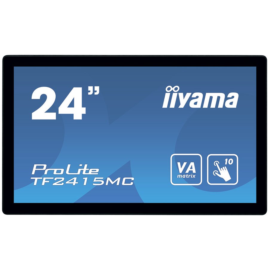 Iiyama ProLite TF2415MC-B2  Open Frame PCAP 10 point touch screen equipped with a foam seal finish for seamless integration
