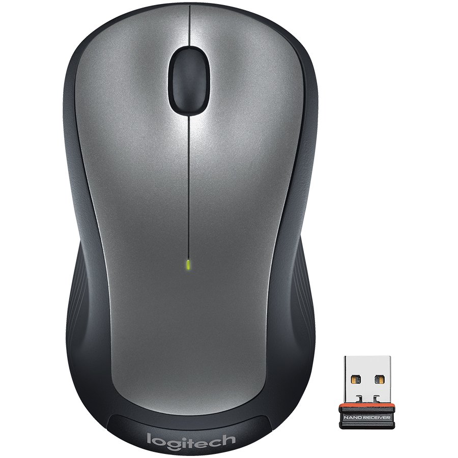 MOUSE USB OPTICAL WRL M310/SILVER 910-003986 LOGITECH