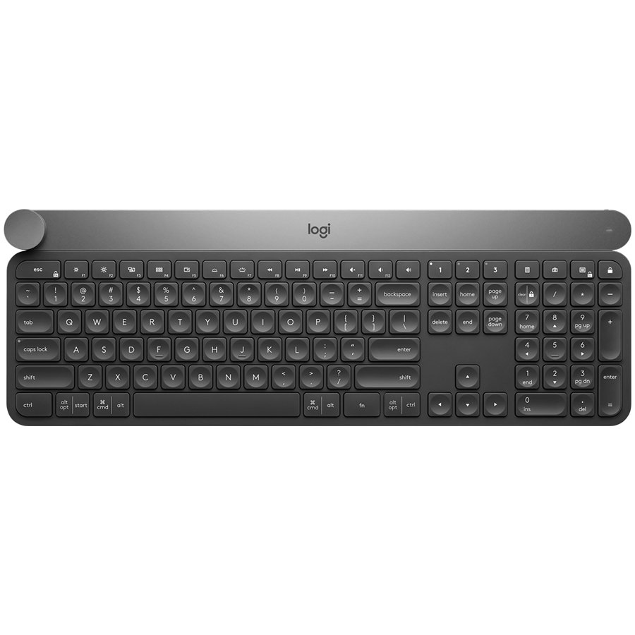 LOGITECH Craft Bluetooth Keyboard with input dial - GRAPHITE - NORDIC