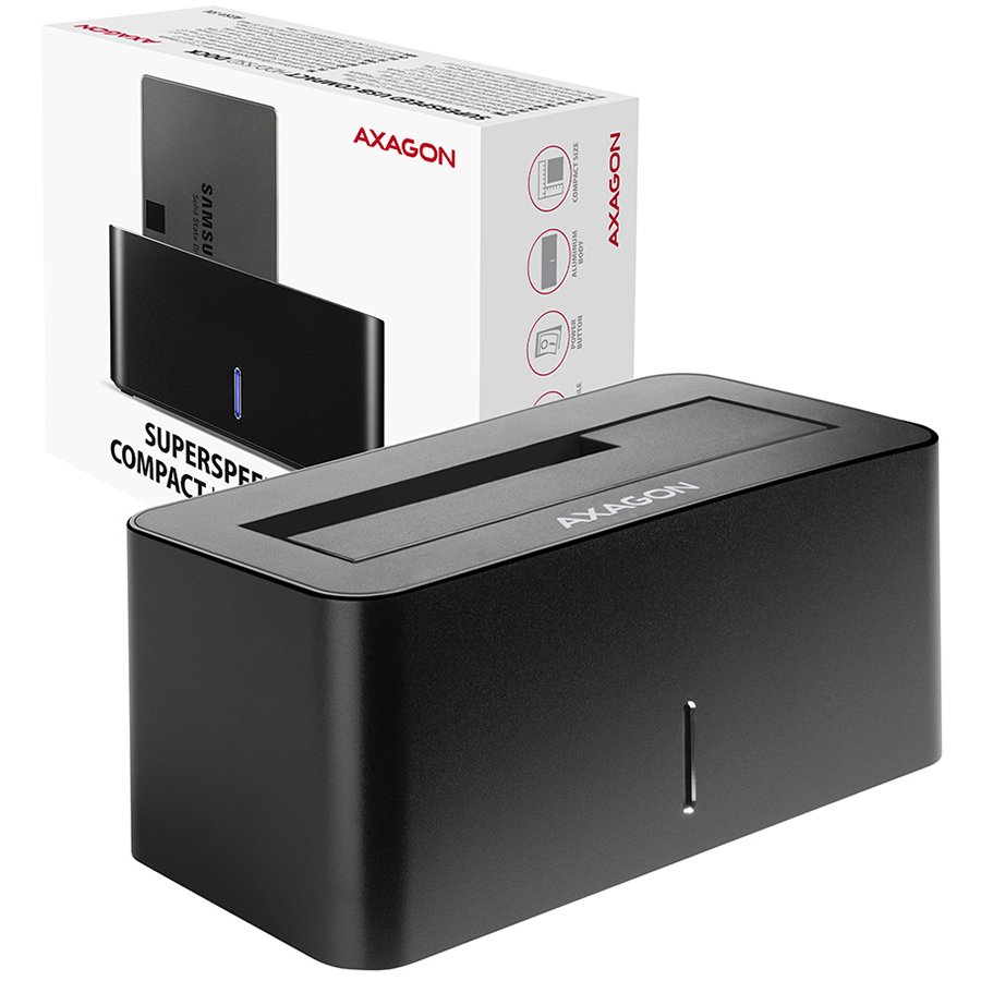 HDD ACC DOCK STATION USB3.2/2.5"/3.5" SATA ADSA-SN AXAGON