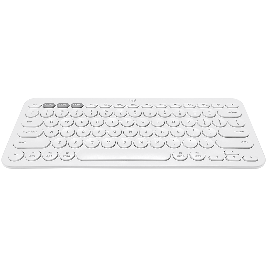 LOGITECH K380 Multi-Device Bluetooth Keyboard - OFF-WHITE - US INT'L
