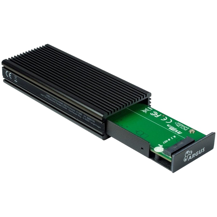 SSD Case Argus K-1685, NVMe, USB 3.2