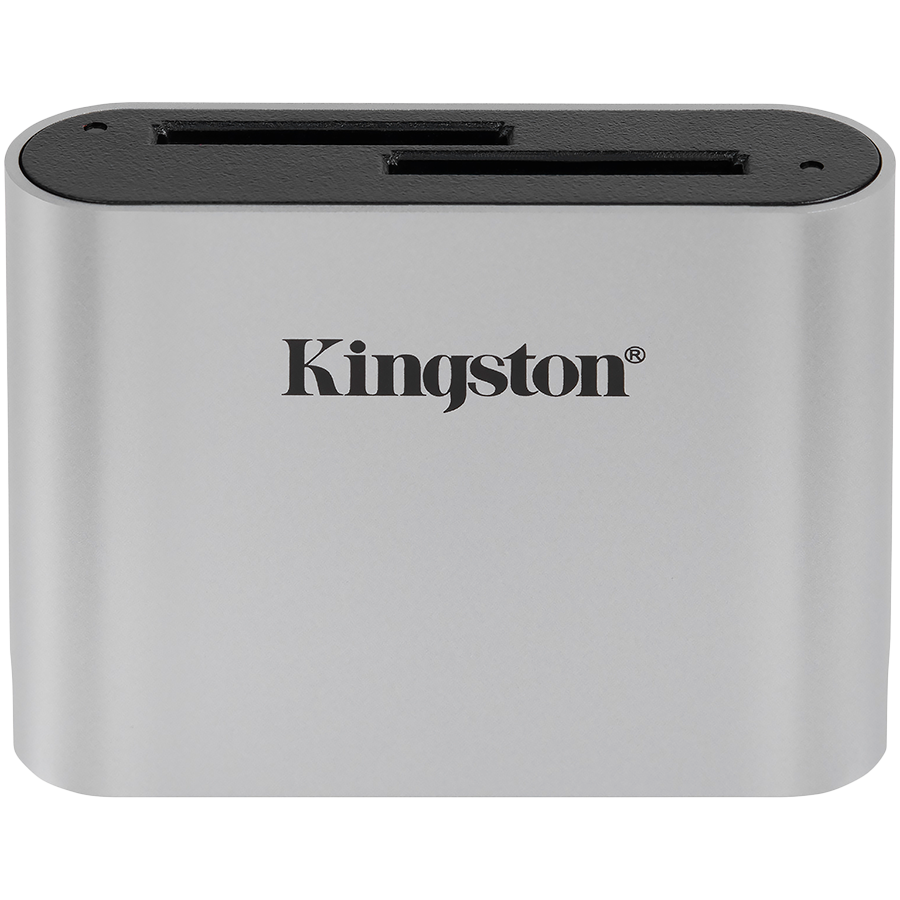 Kingston USB3.2 Gen1 Workflow Dual-Slot SDHC/SDXC UHS-II Card Reader