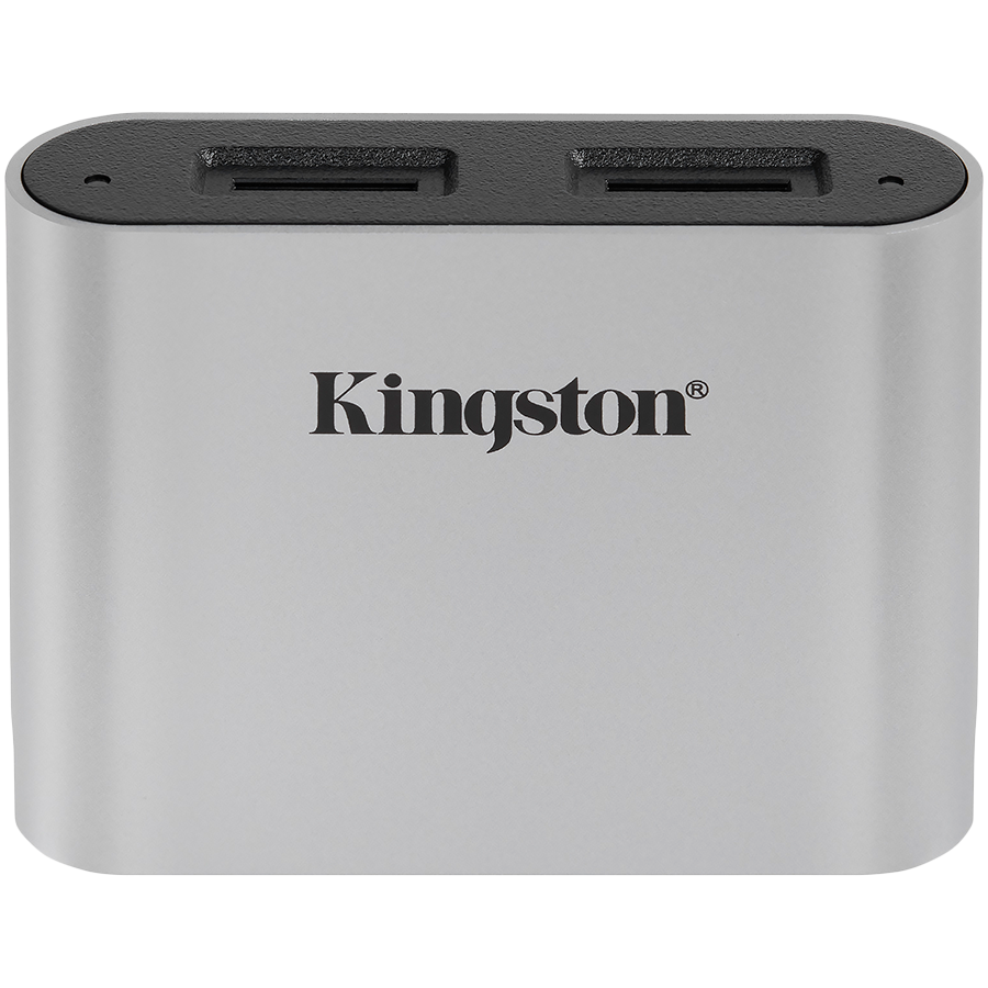 Kingston USB3.2 Gen1 Workflow Dual-Slot microSDHC/SDXC UHS-II Card Reader