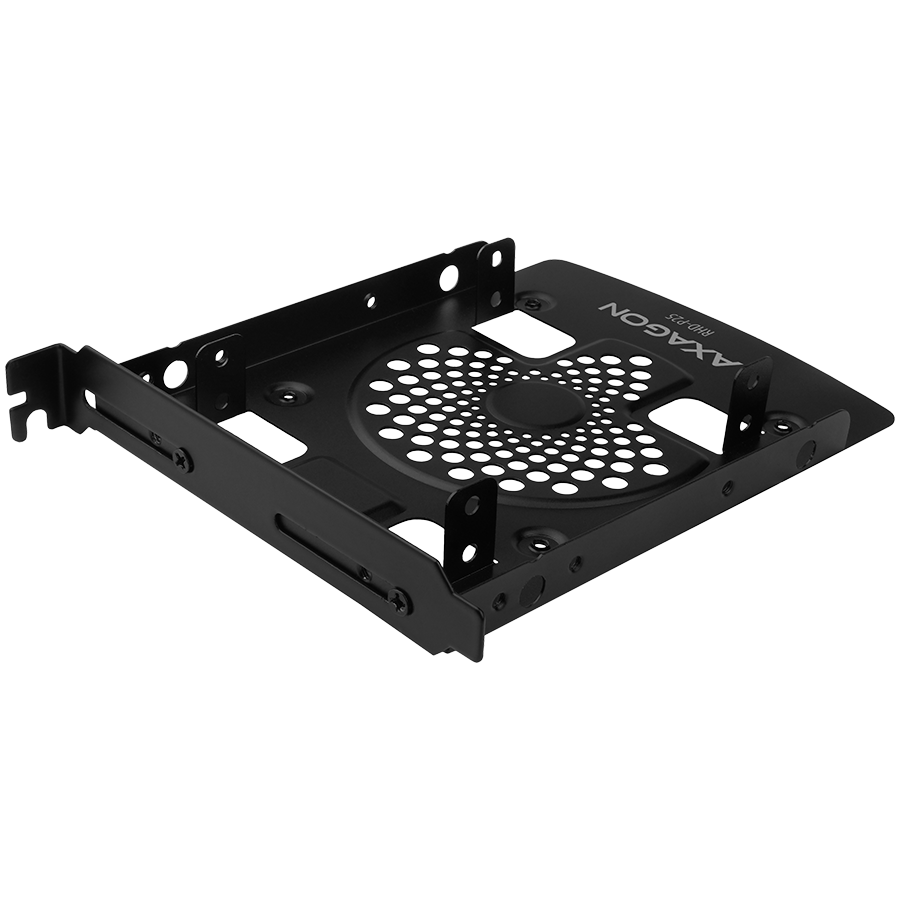 AXAGON RHD-P25 Reduction for 2x 2.5" HDD into 3.5" or PCI position, black